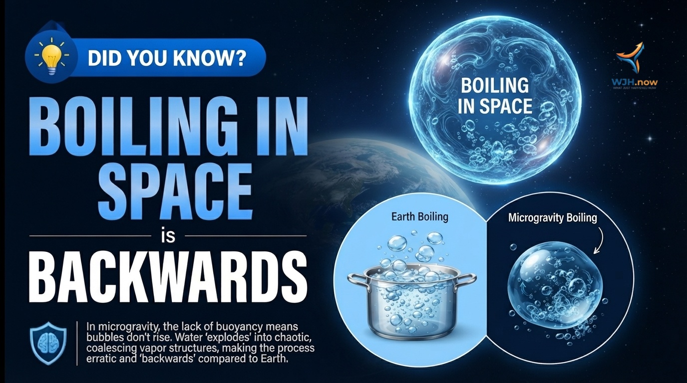 Featured image of post Did you know? Boiling in space is backwards